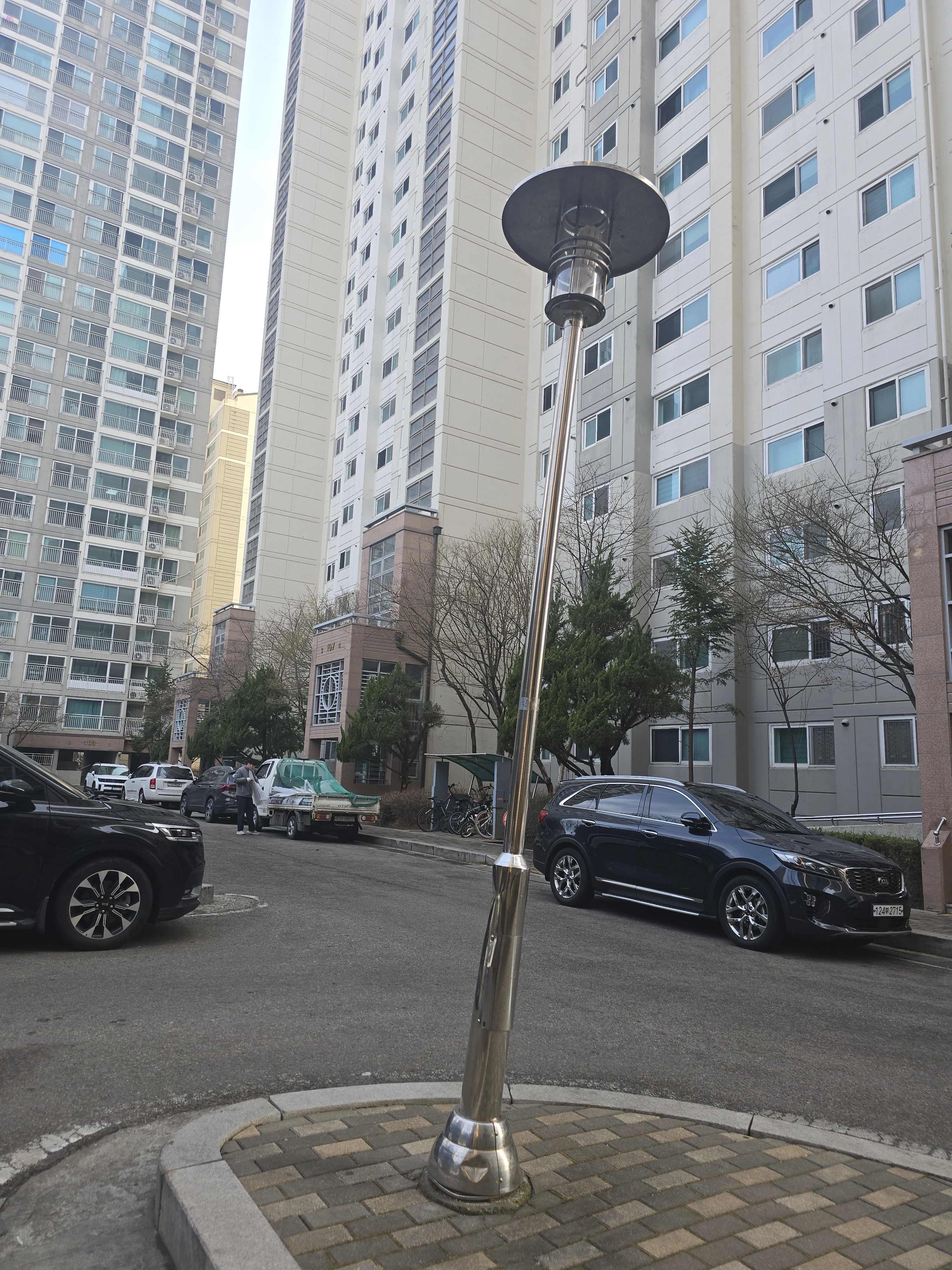 종로구 가로등 LED 교체공사 시공 현장 1