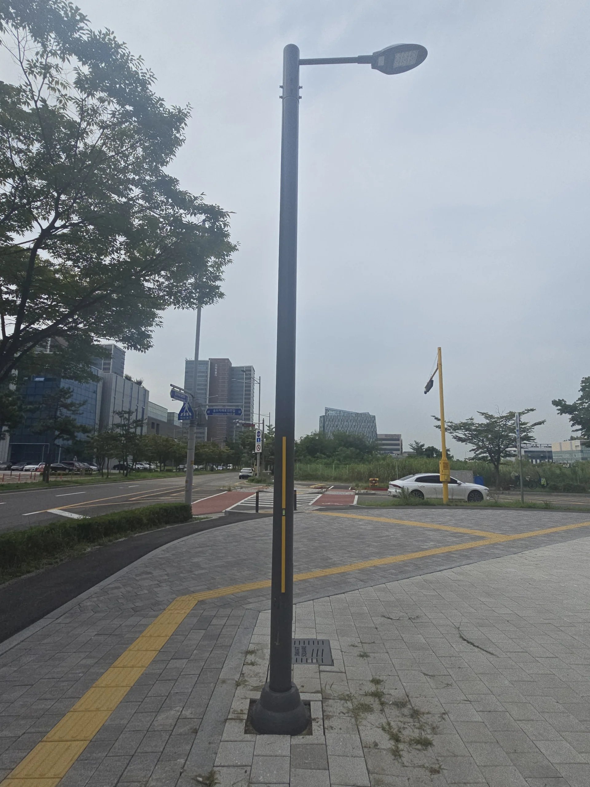 가로등 신규시공 시공 현장