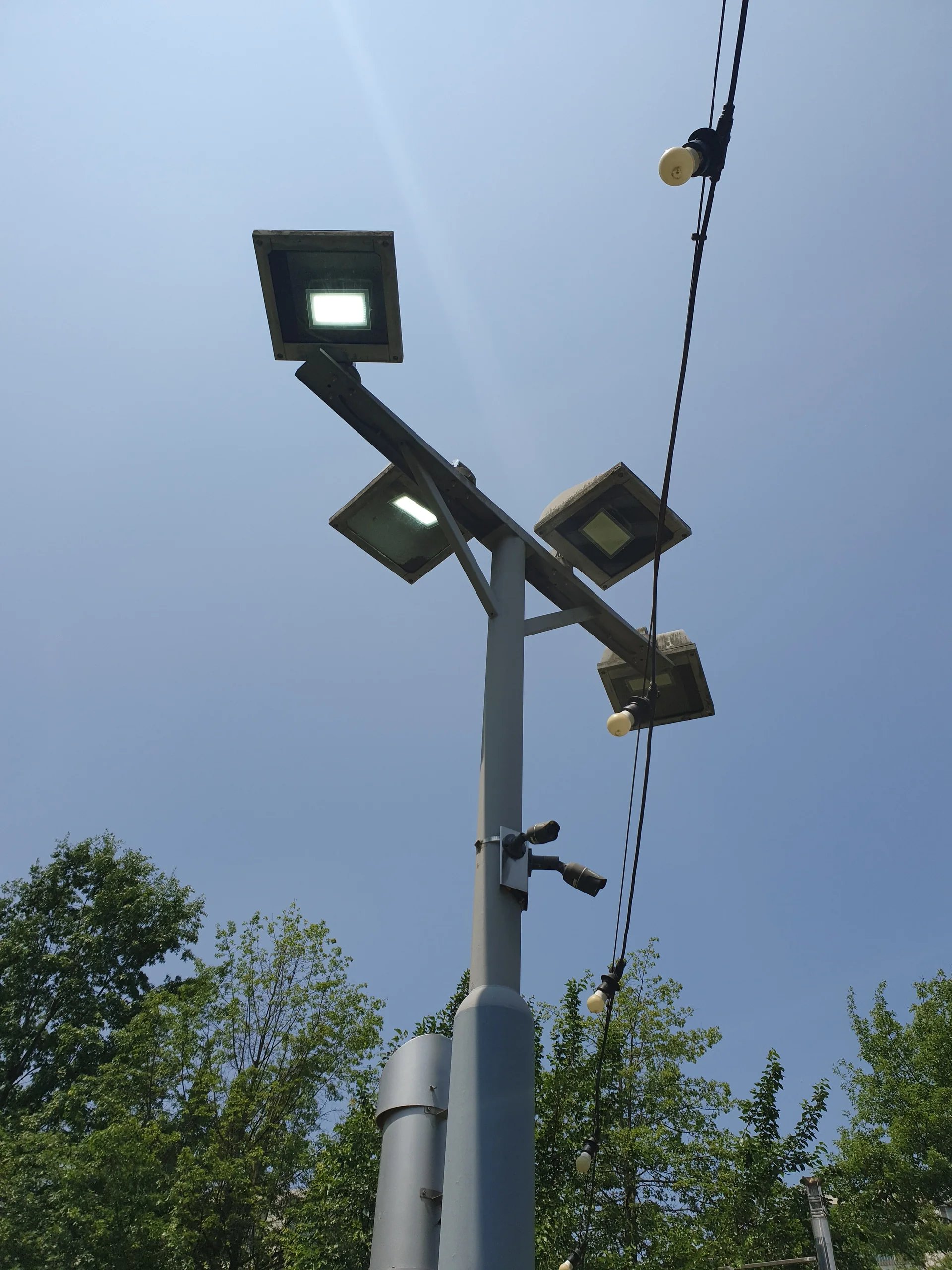 LED 가로등시공 시공 현장 3